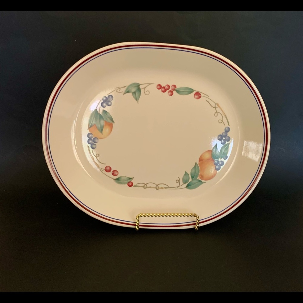 Corelle Abundance 12” x 10” Serving Platter like new